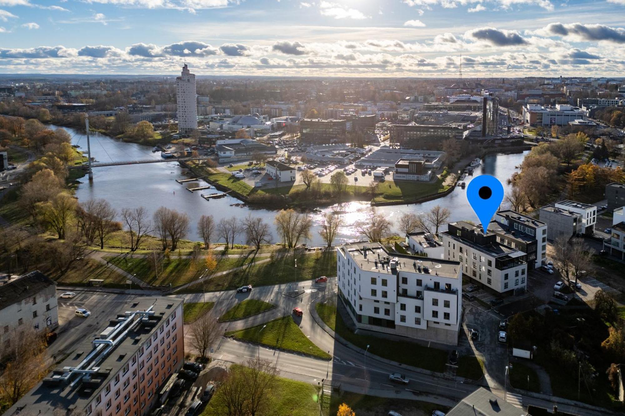 Fortune Apartments - River View, Contactless Tartu Exteriér fotografie