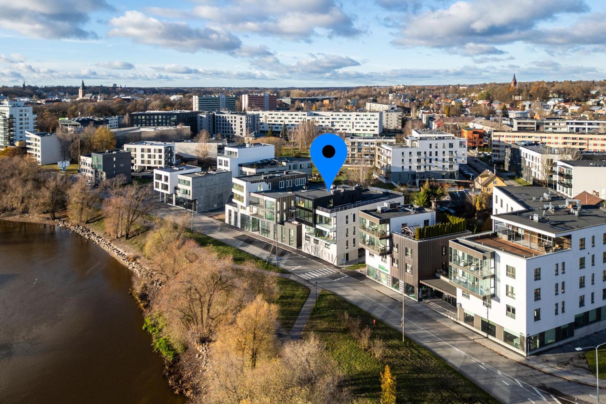 Fortune Apartments - River View, Contactless Tartu Exteriér fotografie